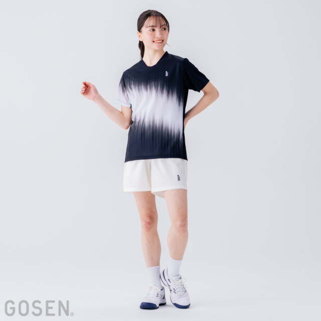 ゴーセン　インターハイTシャツ O　2025 　ソフトテニス T2541 レディースゲームシャツ | ゴーセン 2025秋冬新製品,ゲーム