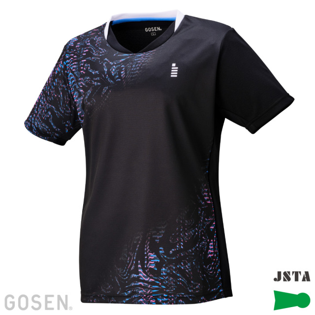 ハイジャパ ゴーセン ソフトテニス Tシャツ 黒　2024 Lサイズ　ポロシャツ ハイジャパ ゴーセン ソフトテニス Tシャツ 黒 2024 Lサイズ