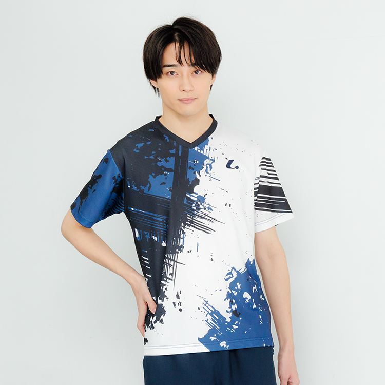 XLH-364 ゲームシャツ（襟なし） | ルーセント ゲームウェア（ユニ