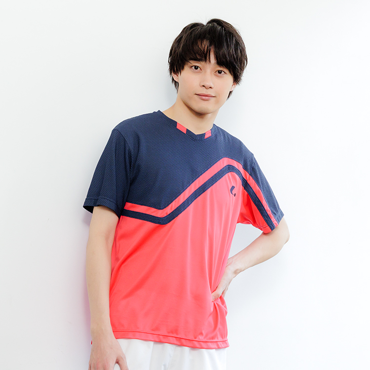 XLH-369 ゲームシャツ（襟なし） | ルーセント ゲームウェア（ユニ