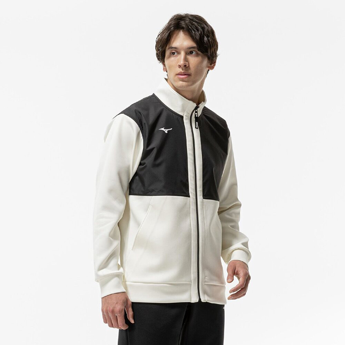 62MCC500 ストレッチスウェットジャケット | ウォームアップ,ミズノ